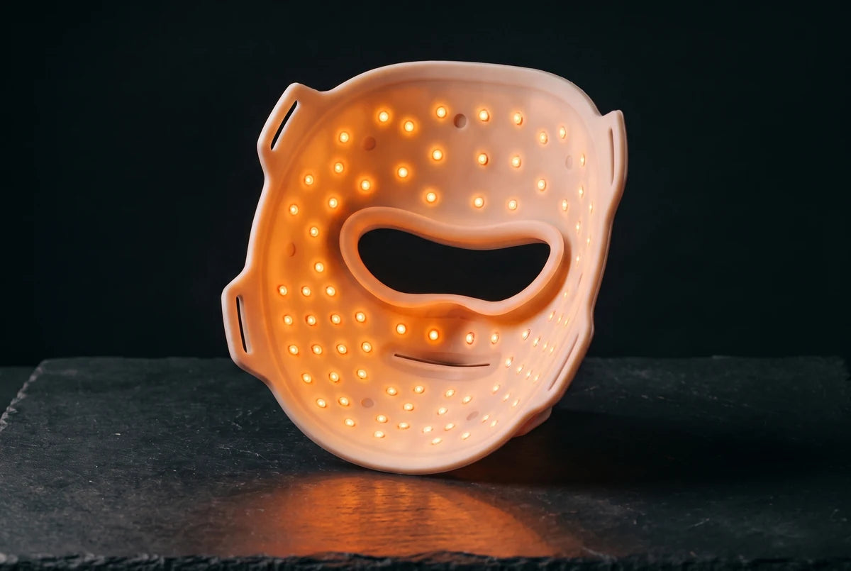 The Sorisse Mask glowing yellow